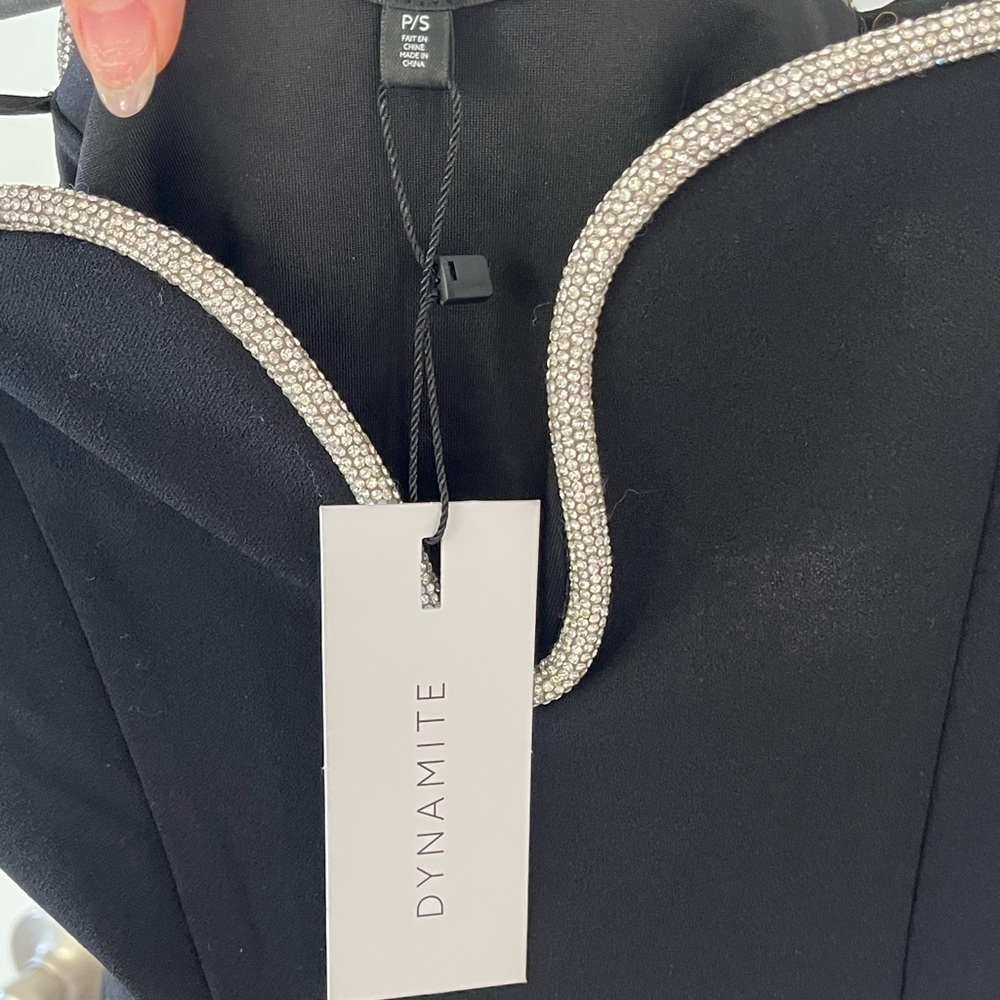 Dynamite- Rhinestone Bustier Top - Picture 6 of 8